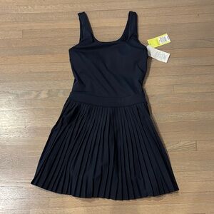 NWT Navy sports dress with pleated skirt